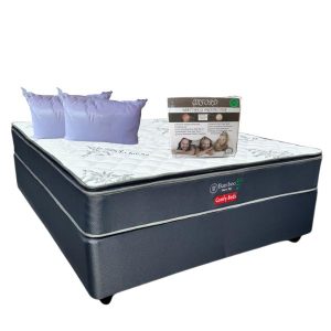Bamboo Pillow Top Bed Set - Double Combo