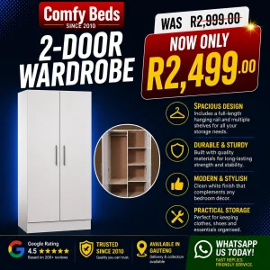 2-Door Wardrobe