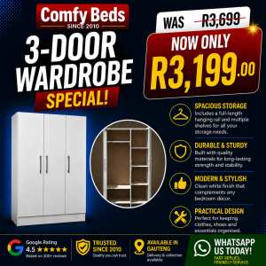 3-Door Wardrobe Special