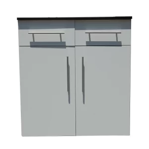2 Door Kitchen Base with Two Drawers