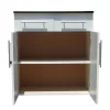 2 Door Kitchen Base with Two Drawers open