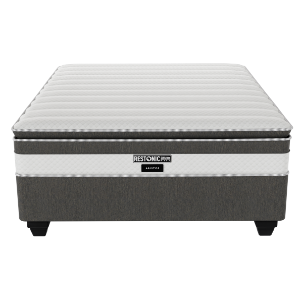 Restonic Aristos Bed Set Front