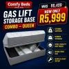 Gas Lift Storage Base Combo - Queen